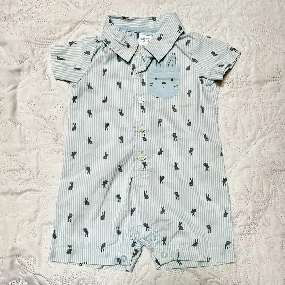 Carter’s Blue Bunny Easter Outfit Size 6m